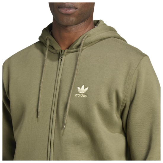 Adidas Ανδρική ζακέτα Trefoil Essentials Full-Zip Hoodie